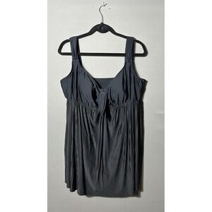 Great Lengths Swim Dress Swimsuit Size 20W Black Cruise Beach Pool